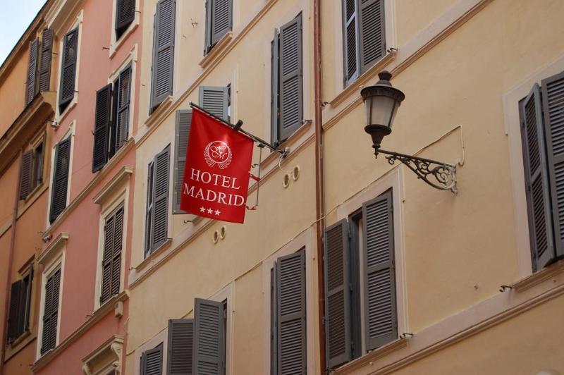 Hotel Madrid Ρώμη Εξωτερικό φωτογραφία